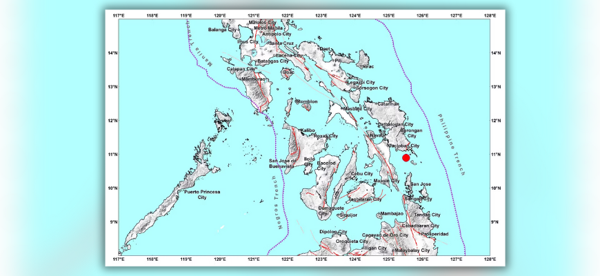 Lindol Na May Lakas Na 4.5, Yumanig Sa Silangang Visayas